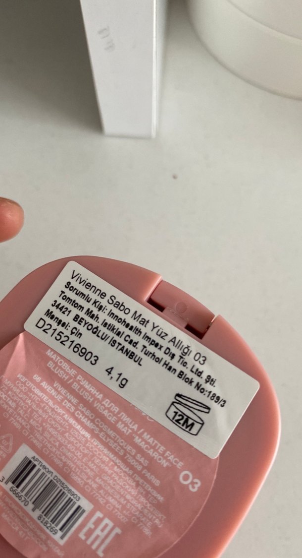 Vivienne Sabó Macaron Allık - Pastel Pembe - Görsel 4