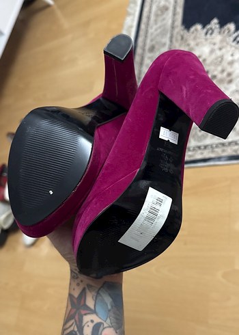 Fulya Süet Platform Topuklu 39 - Görsel 4