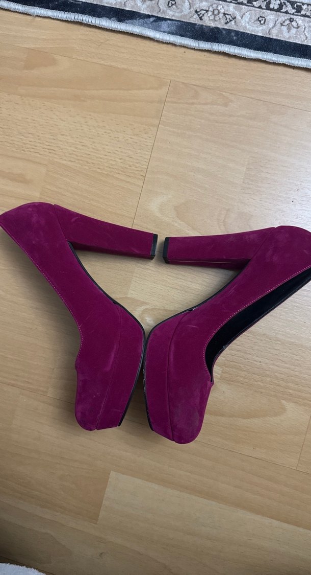 Fulya Süet Platform Topuklu 39 - Görsel 3