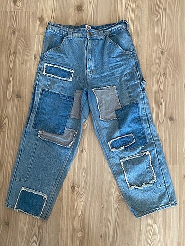 patchwork jean