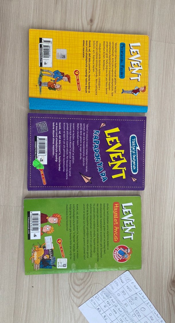 Levent Çocuk Kitapları Seti - 3 Kitap - Görsel 2