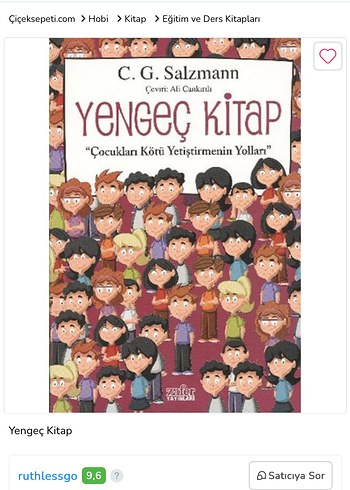 Yengeç Kitap - Çocuklar Kötü Yetiştirmenin Yolları - Görsel 3