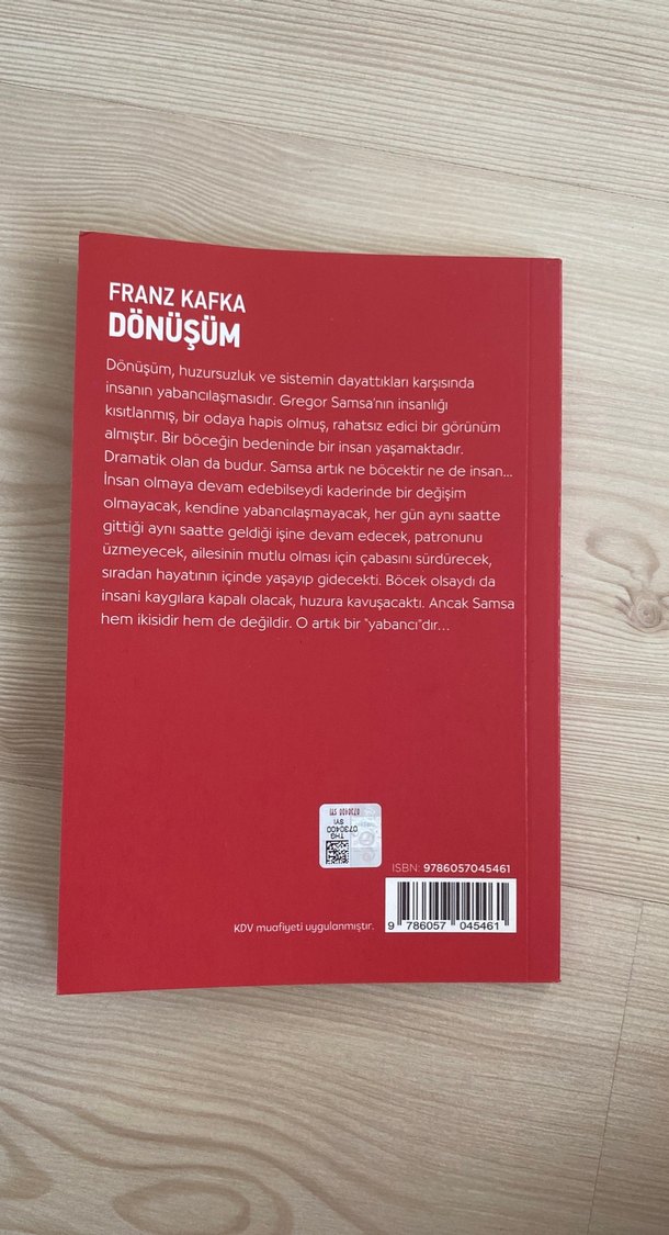 Dönüşüm - Franz Kafka - Görsel 2