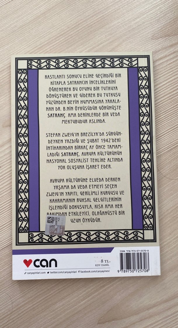 Satranç - Stefan Zweig - Görsel 2