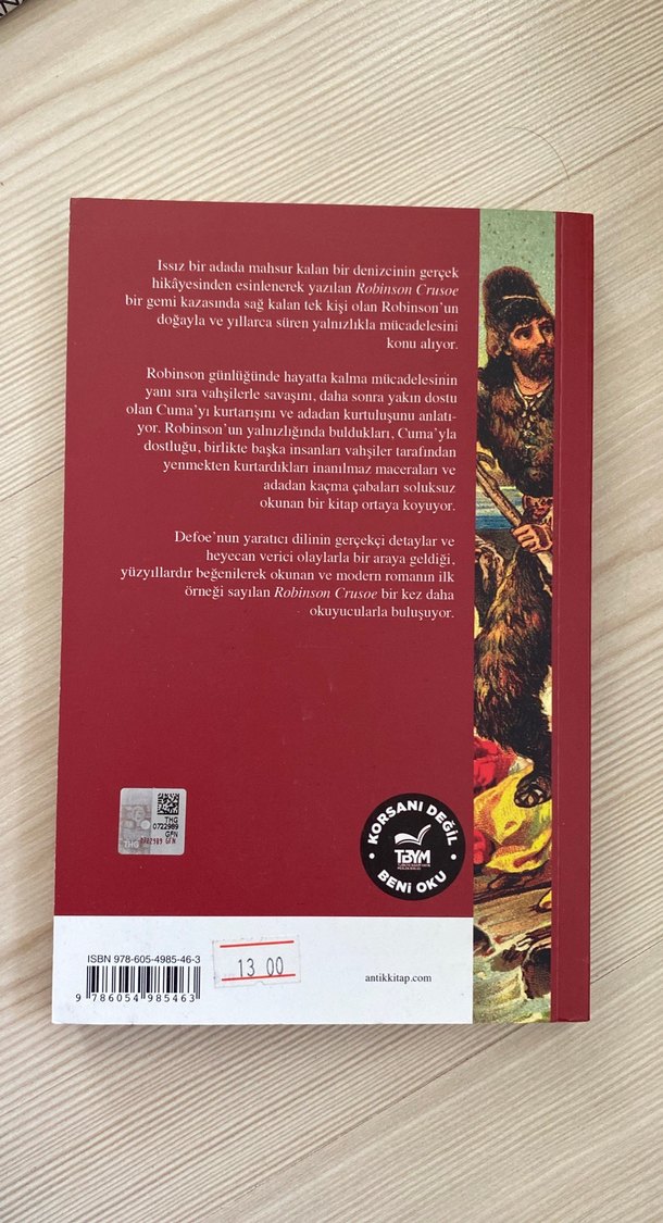 Robinson Crusoe - Daniel Defoe - Görsel 2