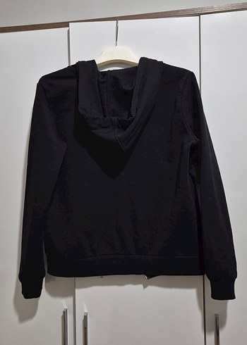 Kapüşonlu Fermuarlı Sweatshirt - Görsel 2