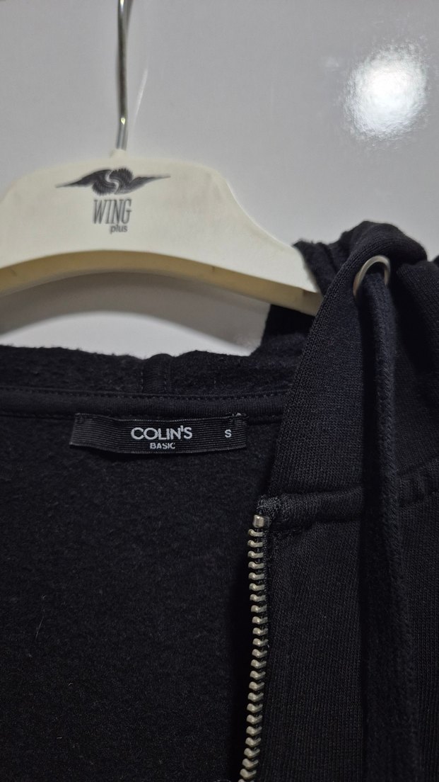 Kapüşonlu Fermuarlı Sweatshirt - Görsel 3