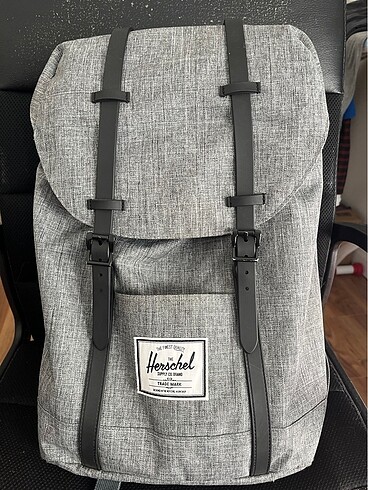 Herschel unisex raven gri sırt çantası