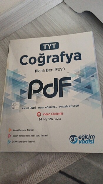 Tyt coğrafya ders föyü 