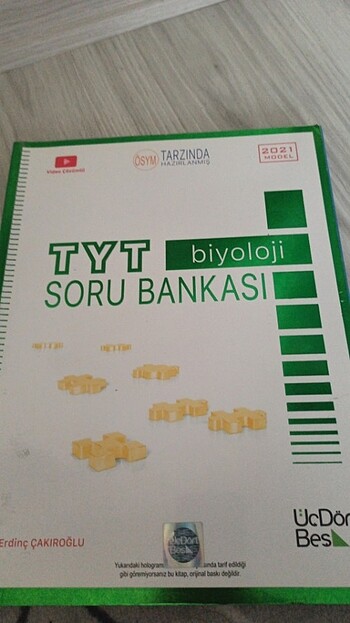 345 yayınları tyt biyoloji test kitabı 