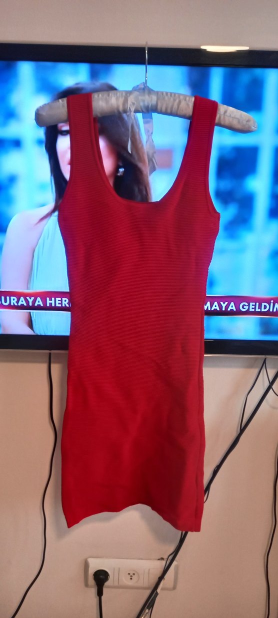 Siyah V Yaka Midi Spor Elbise 2 li satıyorum - Görsel 2