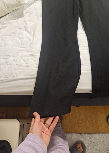 Siyah Hamile Pantolonu, Normal Boy, Dar Kesim - Görsel 2