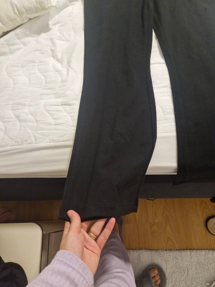 Siyah Hamile Pantolonu, Normal Boy, Dar Kesim - Görsel 2