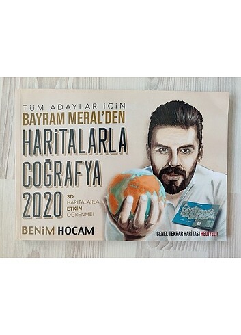 Benim hocam haritalarla coğrafya kitabı