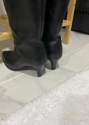 Klasik  Topuklu Çizme - Görsel 5