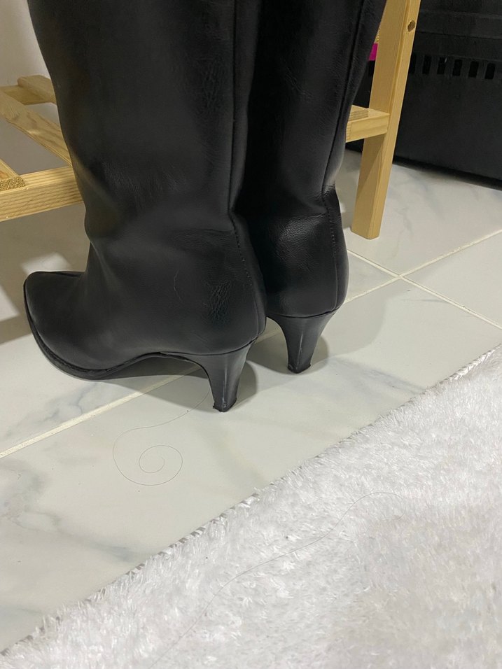 Klasik  Topuklu Çizme - Görsel 5