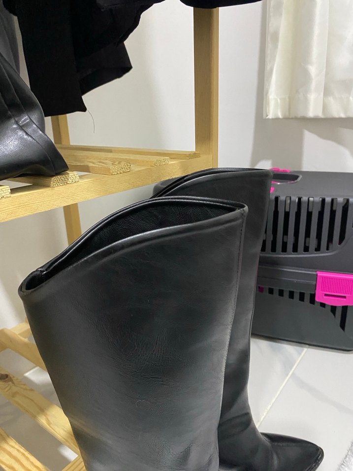 Klasik  Topuklu Çizme - Görsel 3