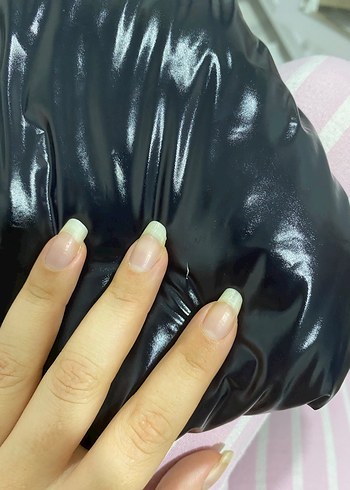 Siyah KParlak Kadın Mont - Görsel 6