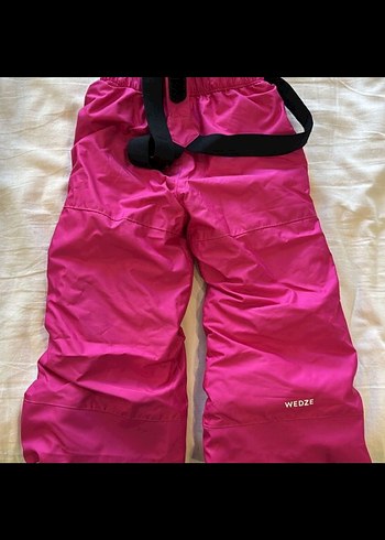 Kemerli Kız Çocuk Pembe Pantolon