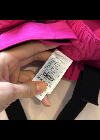 4 Yaş Beden Kemerli Kız Çocuk Pembe Pantolon