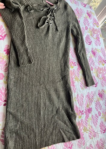 Kadın triko elbise - Görsel 3