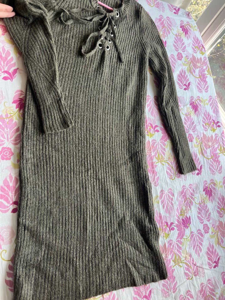 Kadın triko elbise - Görsel 3