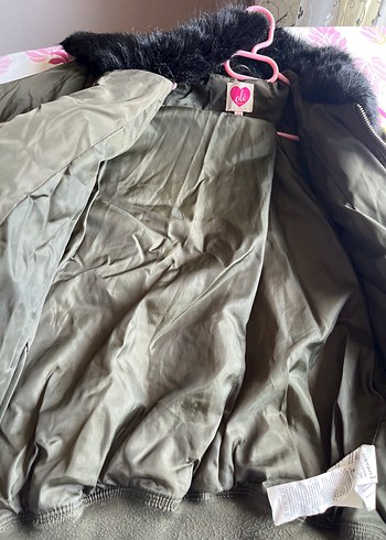 Koton bomber kürk yaka mont - Görsel 3