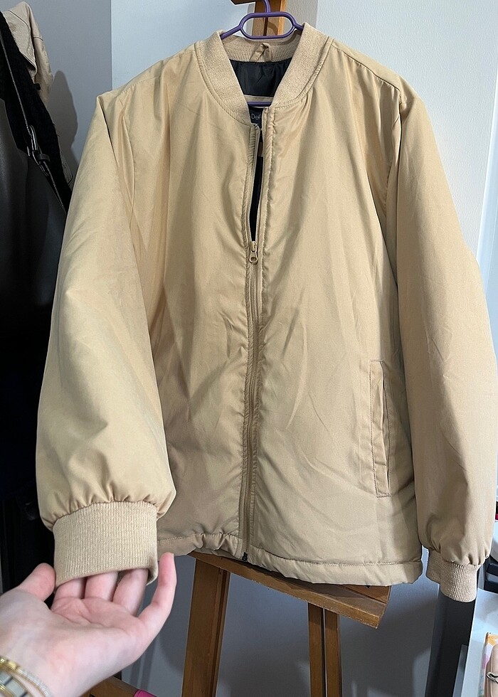 Defacto s beden bomber ceket mont - Görsel 3