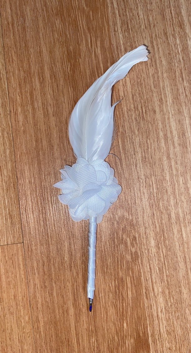 Beyaz Püsküllü Bohem Düğün Aksesuarı - Görsel 2