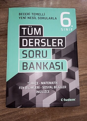 6.Sınıf test kitabı