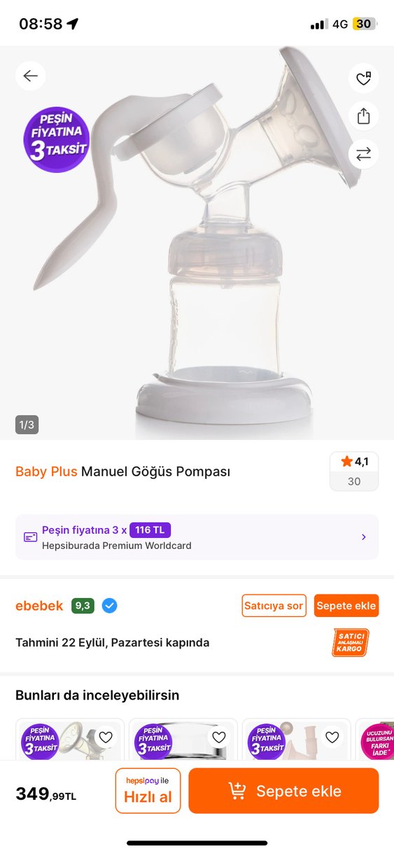 Beyaz Göğüs Pompası - Görsel 2