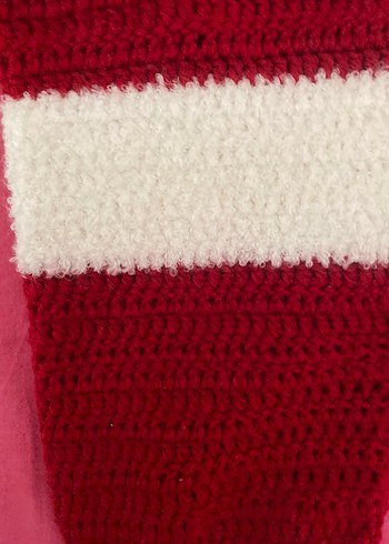 Nakışlı Kırmızı Bebek tulum yılbaşı - Görsel 2