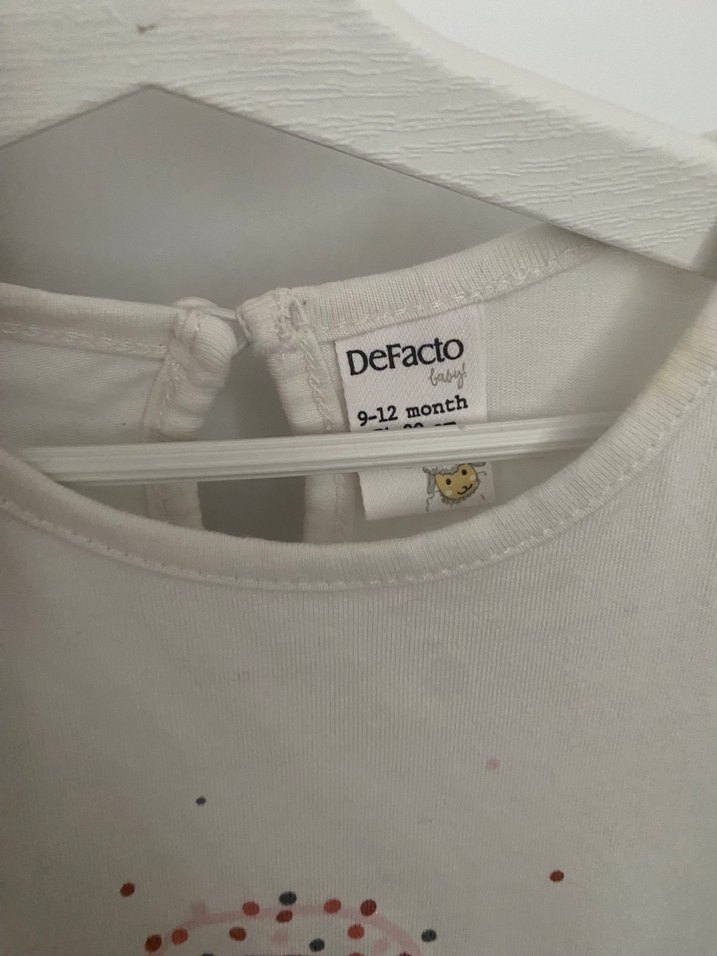 Kız Çocuk Pembe Renkli Kısa Kollu Elbise - Görsel 2