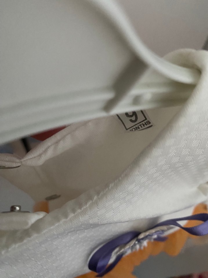 Kız Çocuk Turuncu Tül Etekli Elbise - Görsel 3