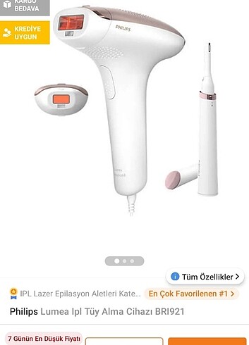 Lazer Epilasyon aleti