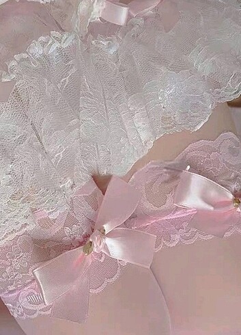 universal Beden Lolita coquette kawaii dizüstü choker beyaz transparan çorap