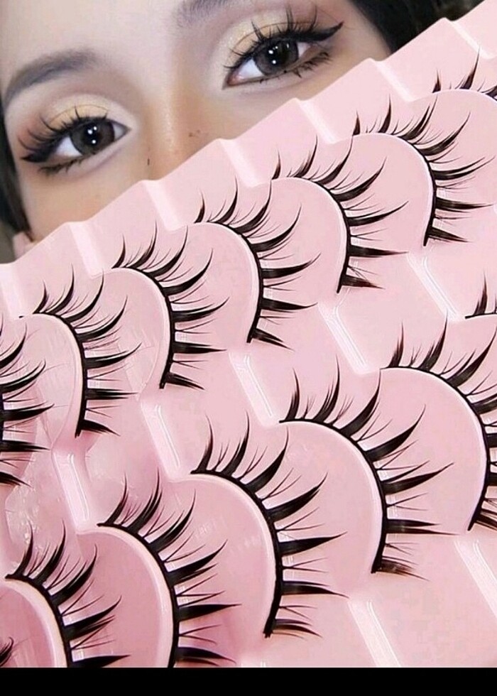 İki cift takma kirpik  - Görsel 2