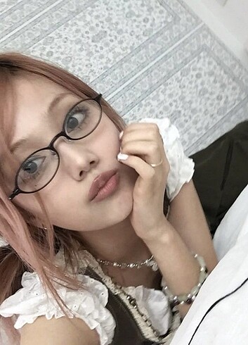 Beden Y2k vintage office siren Japon nerd kahverengi gözlük