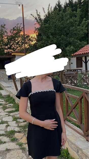 Diğer Eyyo taşlı mini elbise