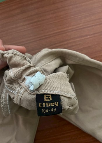 LC Waikiki Bej Düğmeli Erkek Çocuk Pantolonu