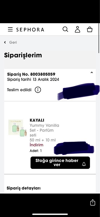 Beden Kayali vanilla 28 10 ml