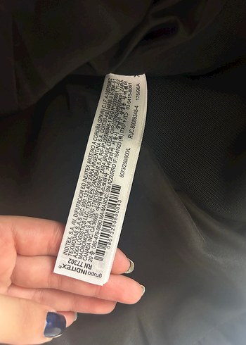 l Beden zara kontrast şişme yelek