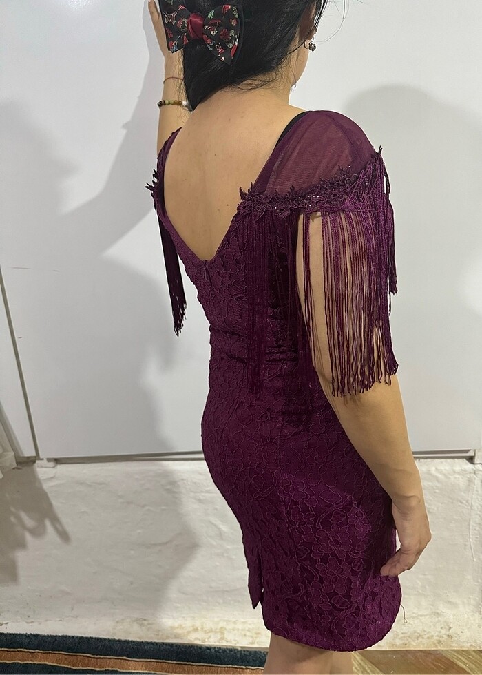 GÜPÜR ÇOK ŞIK ELBİSE - Görsel 4