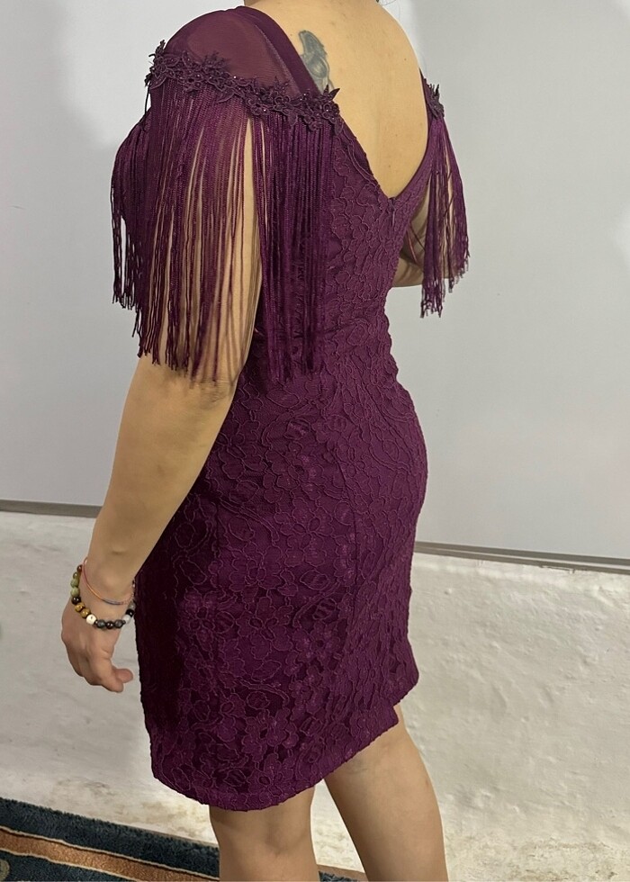 GÜPÜR ÇOK ŞIK ELBİSE - Görsel 5