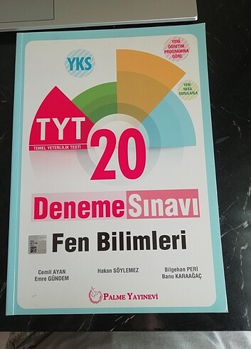 PALME YAYINEVİ TYT FEN 20 DENEME 