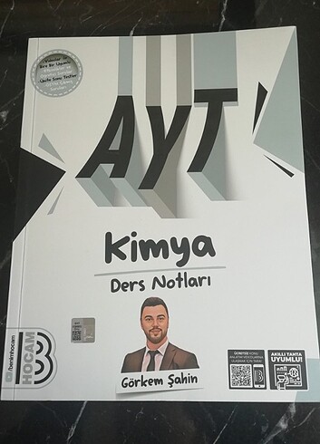 AYT Kimya görkem şahin ders notları video ders kitabı 