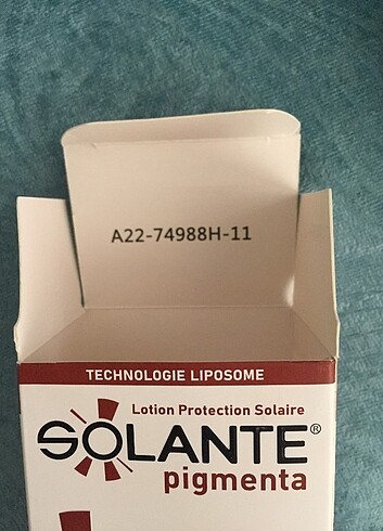 Diğer Solante Güneş kremi 