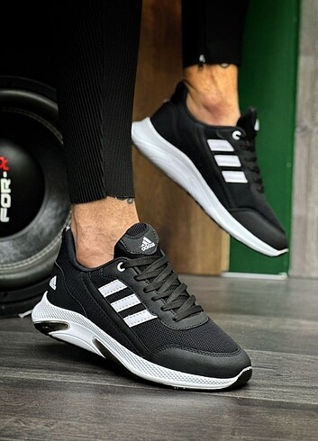 Siyah Adidas Spor Ayakkabı 