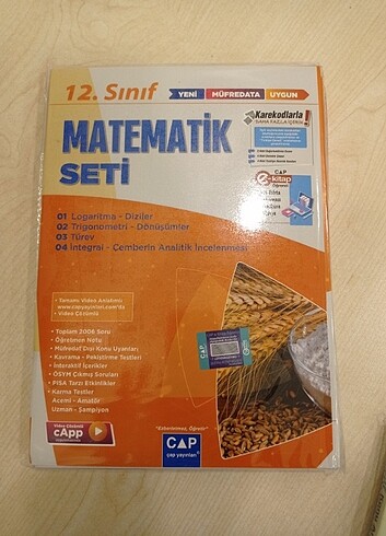 Çap 12. Sınıf mat set 