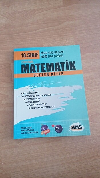 10 matematik defter kitap 